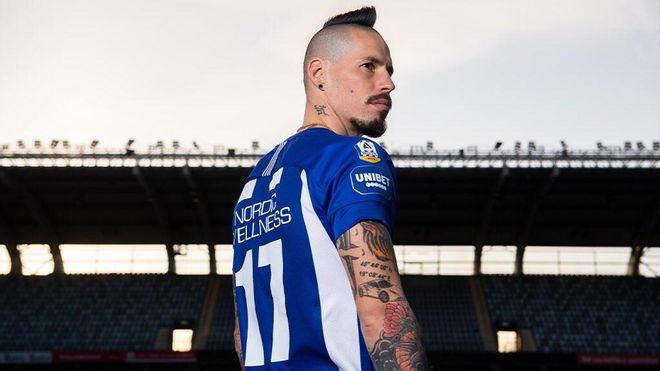 Marek Hamsik, con la camiseta del Göteborg Marek Hamsik, con la camiseta del Göteborg