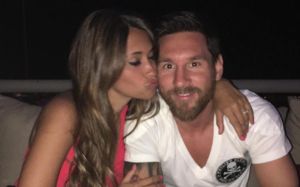 Messi y Antonella, una bella historia de amor Messi y Antonella, una bella historia de amor