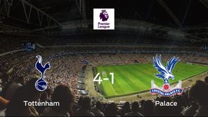 El Tottenham Hotspur suma tres puntos tras pasar por encima del Crystal Palace (4-1) El Tottenham Hotspur suma tres puntos tras pasar por encima del Crystal Palace (4-1)