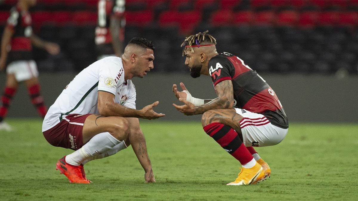 El Fluminense y el Flamengo se vieron las caras en la final del Campeonato Carioca