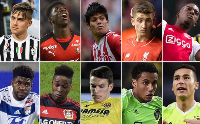Estos son diez de los jóvenes jugadores que aparecen en la agenda del Barça Estos son diez de los jóvenes jugadores que aparecen en la agenda del Barça