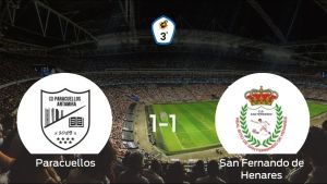 Reparto de puntos entre el Paracuellos Antamira y el San Fernando de Henares (1-1) Reparto de puntos entre el Paracuellos Antamira y el San Fernando de Henares (1-1)