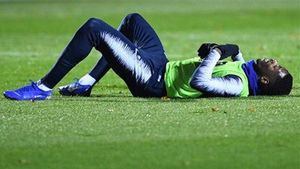 Dembélé se siente feliz con los bleus Dembélé se siente feliz con los bleus
