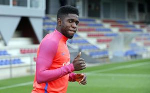 Umtiti ha entrado con buen pie al Barça Umtiti ha entrado con buen pie al Barça