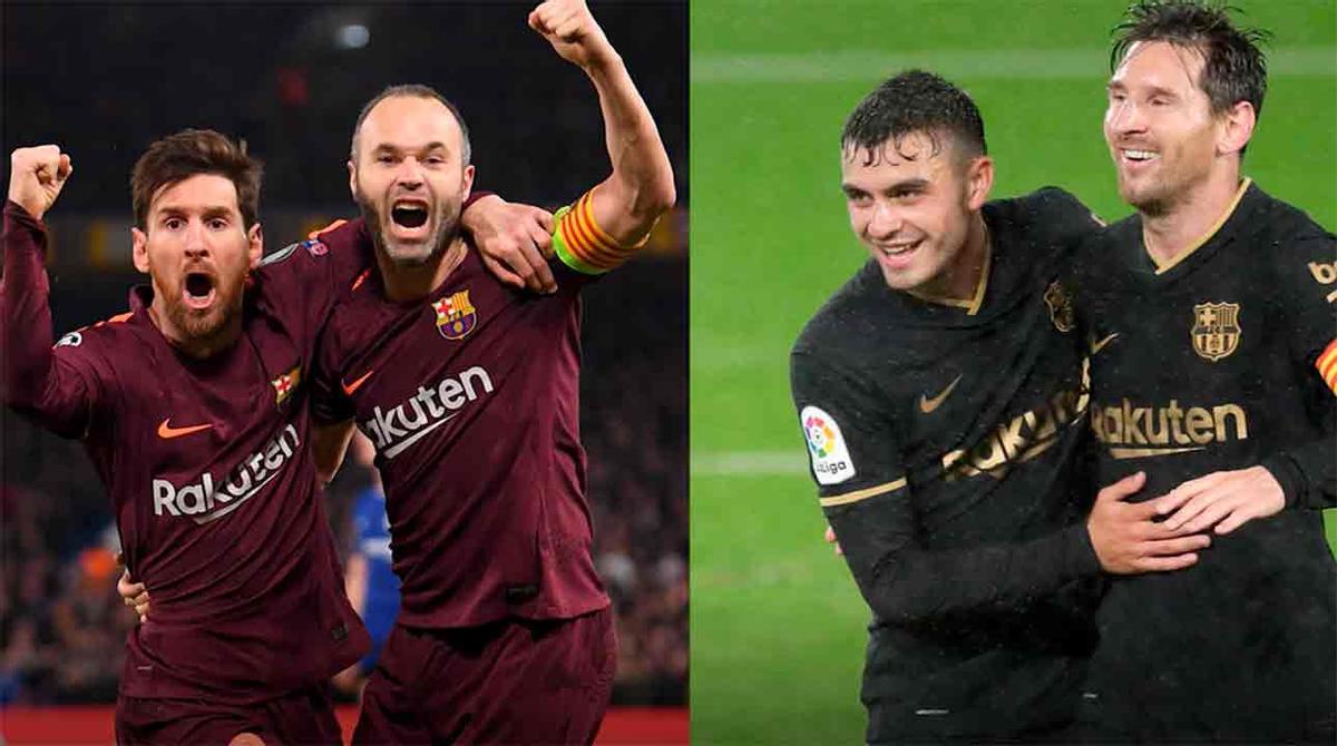 Iniesta-Messi-Pedri: Física y química, el reencuentro