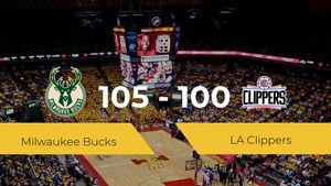 Triunfo de Milwaukee Bucks ante LA Clippers por 105-100 Triunfo de Milwaukee Bucks ante LA Clippers por 105-100