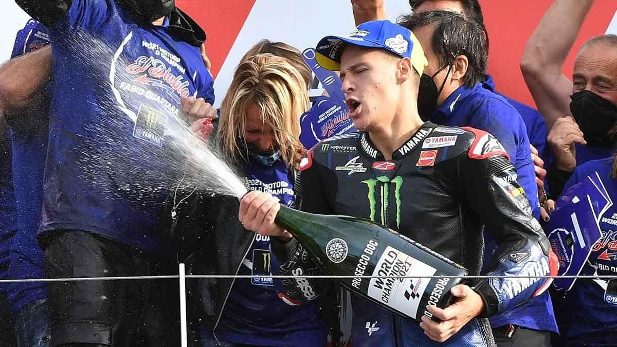 Fabio Quartararo se corona en Misano Fabio Quartararo se corona en Misano
