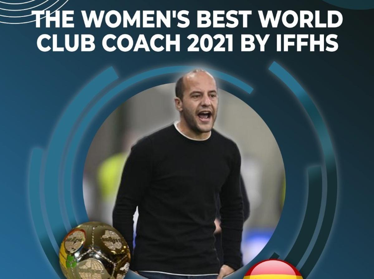 Lluís Cortés, Mejor Entrenador de 2021 para la IFFHS