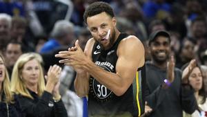Stephen Curry, ante los Cleveland Cavaliers