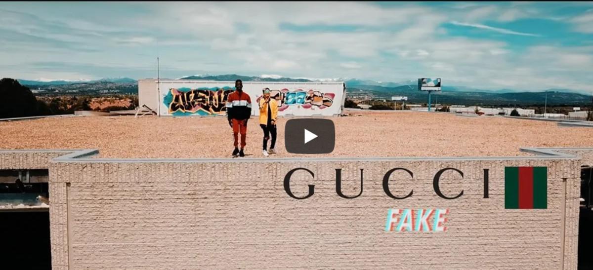 antiguo Supervisar blusa Gucci Fake” parodia más viral de la canción de Lil Pump
