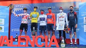 Los vencedores de todas las clasificaciones de la Vuelta CV 2022