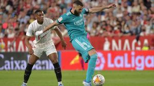 Resumen, goles y highlights del Sevilla 2 - 3 Real Madrid de la jornada 32 de LaLiga Santander