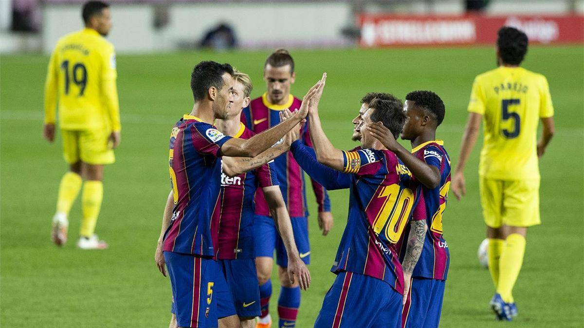 Barça 4-0 Villarreal: Hurricane Ansu ensures perfect start to La Liga