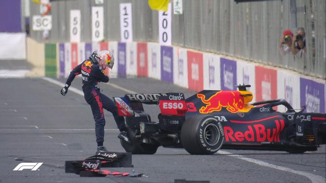 Máxima frustración de Verstappen Máxima frustración de Verstappen