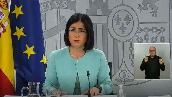 La ministra de Sanidad, Carolina Darias La ministra de Sanidad, Carolina Darias
