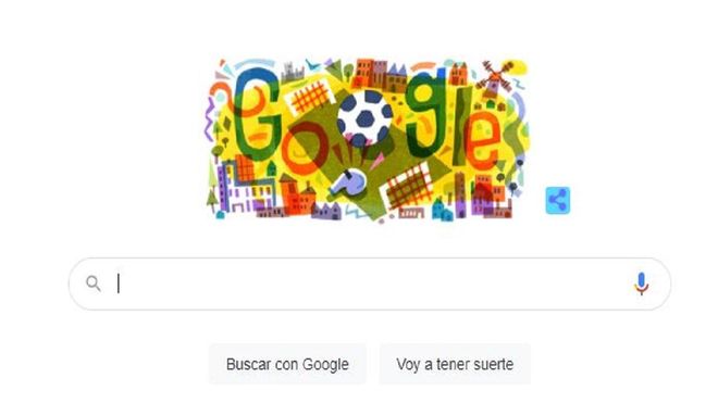 Google le dedica su doodle a la Eurocopa 2020 Google le dedica su doodle a la Eurocopa 2020