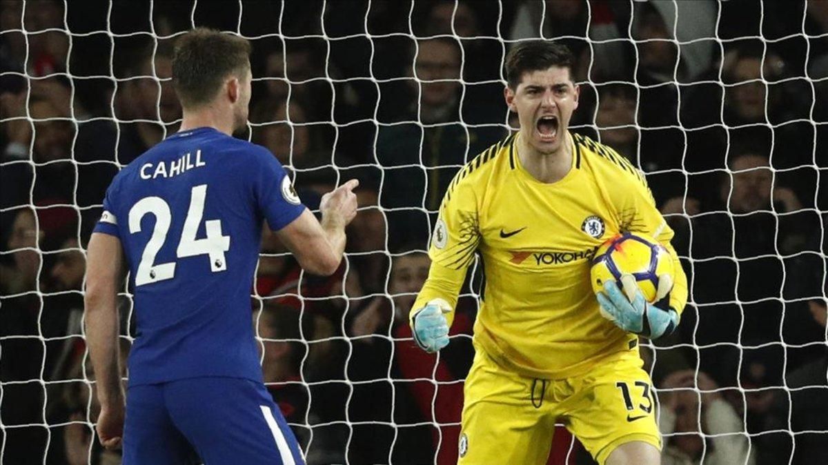 Courtois fue protagonista en 2015 por la cláusula del miedo Courtois fue protagonista en 2015 por la cláusula del miedo