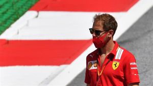 Sebastian Vettel , muy incómodo en Ferrari Sebastian Vettel , muy incómodo en Ferrari