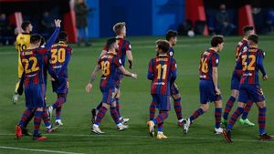 El Barça B, en el partido ante el Badalona El Barça B, en el partido ante el Badalona