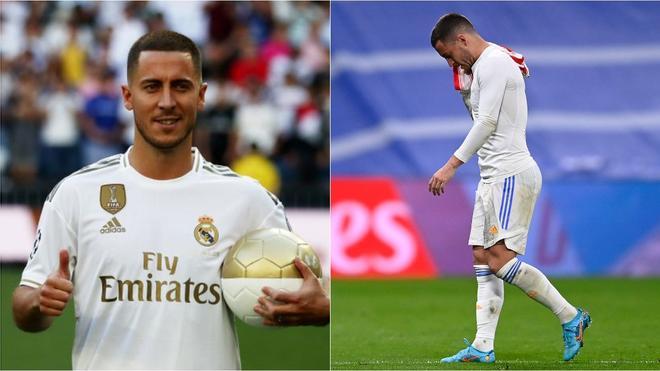 Hazard ha tenido más problemas con las lesiones que éxitos en el Madrid pese a costar 115 millones