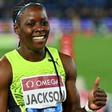 La atleta jamaicana Shericka Jackson