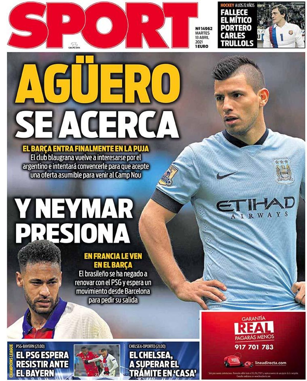 Esta es nuestra portada de hoy Esta es nuestra portada de hoy