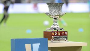 Imagen del trofeo de la Supercopa de España de 2020 Imagen del trofeo de la Supercopa de España de 2020