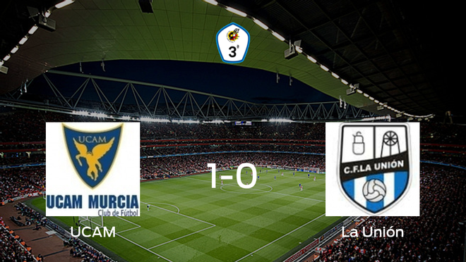 El UCAM B vence 1-0 a La Unión en El Mayayo El UCAM B vence 1-0 a La Unión en El Mayayo