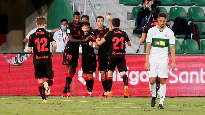 La Real Sociedad no ha conocido la derrota esta temporada La Real Sociedad no ha conocido la derrota esta temporada