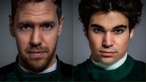 Vettel y Stroll, tandem de Aston Martin en 2021 Vettel y Stroll, tandem de Aston Martin en 2021