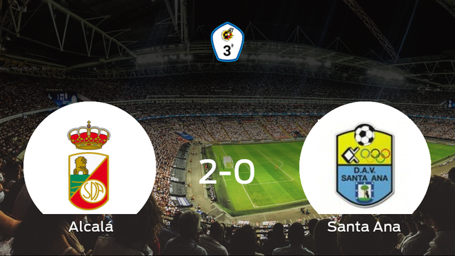 El RSD Alcalá se hace fuerte en casa y gana al Santa Ana (2-0) El RSD Alcalá se hace fuerte en casa y gana al Santa Ana (2-0)