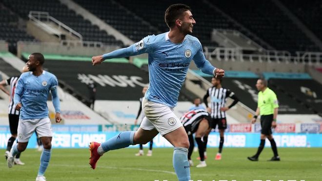 Ferran Torres marcó un hat-trick en Newcastle Ferran Torres marcó un hat-trick en Newcastle