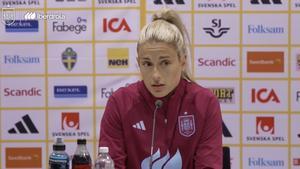 Alexia, en rueda de prensa