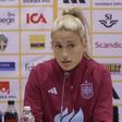 Alexia, en rueda de prensa