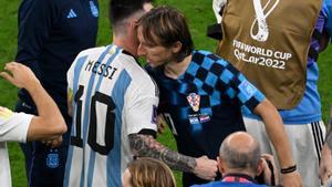 Modric: Messi está haciendo un torneo increíble