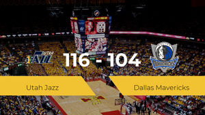 Utah Jazz consigue la victoria frente a Dallas Mavericks por 116-104 Utah Jazz consigue la victoria frente a Dallas Mavericks por 116-104