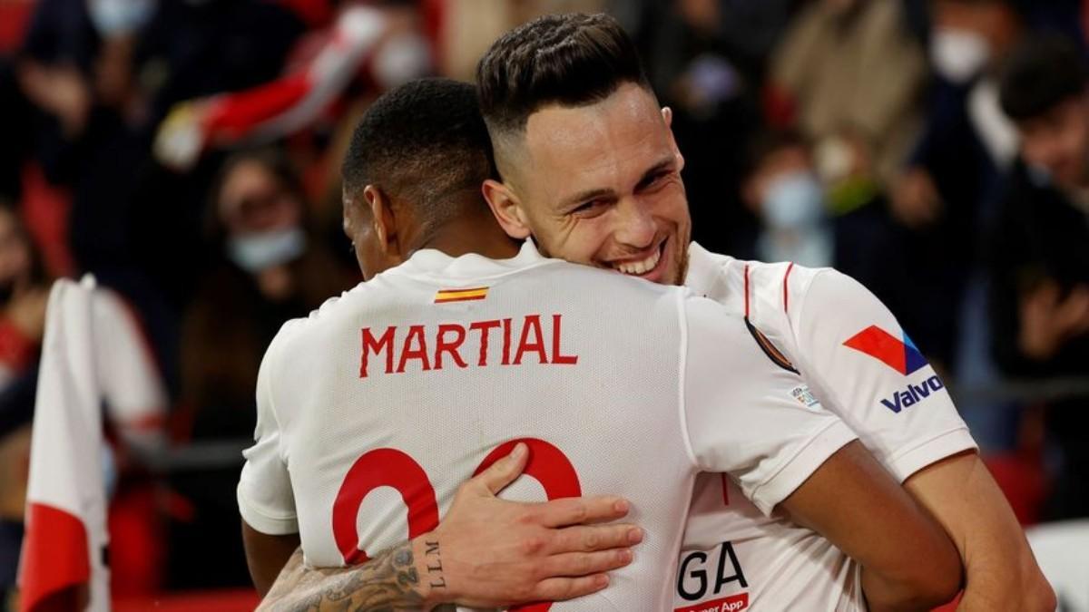 El Sevilla se impuso en la ida frente al Dinamo Zagreb (3-1) | SPORT