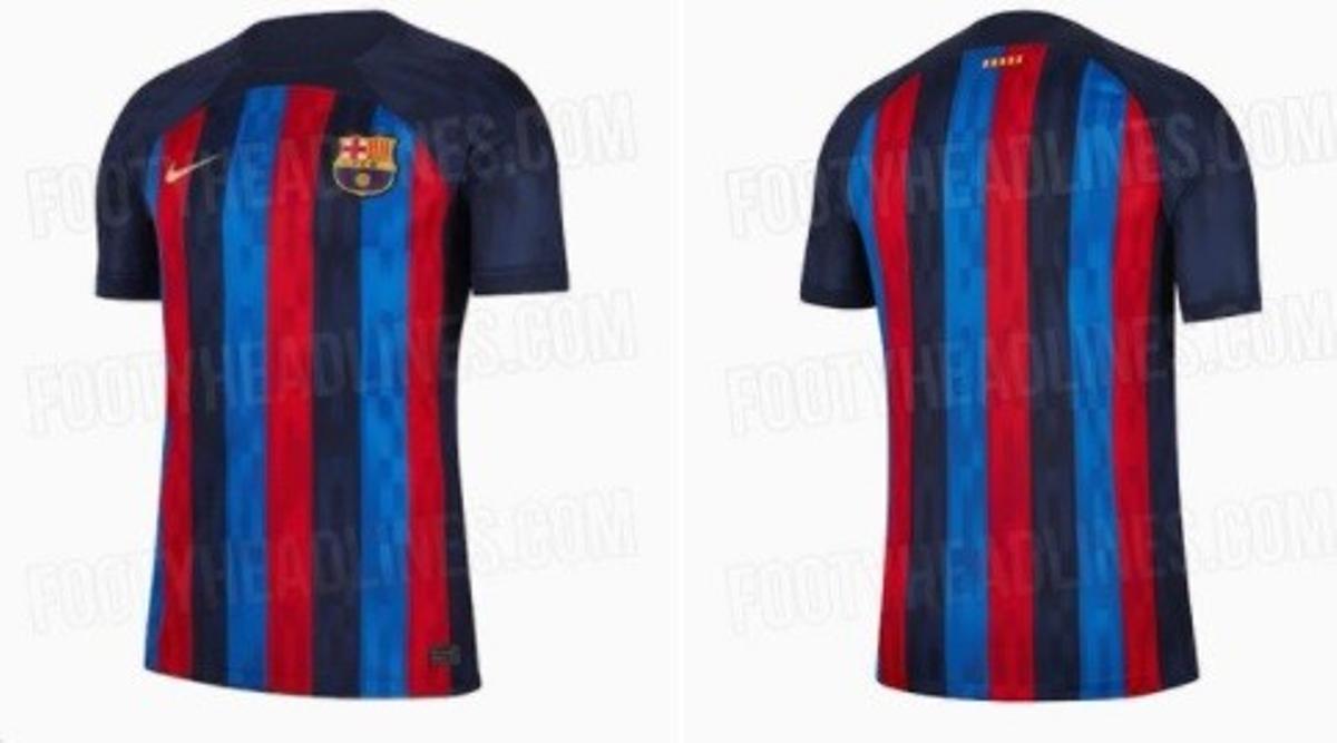 Diseño de la próxima camiseta del Barça
