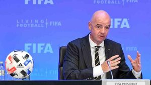 Gianni Infantino, presidente de la FIFA Gianni Infantino, presidente de la FIFA