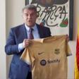 Laporta presenta la nueva camiseta del Barça inspirada en los JJOO del 1992