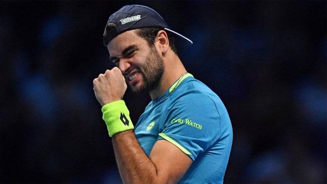 Berrettini se despidió con buen sabor de boca Berrettini se despidió con buen sabor de boca