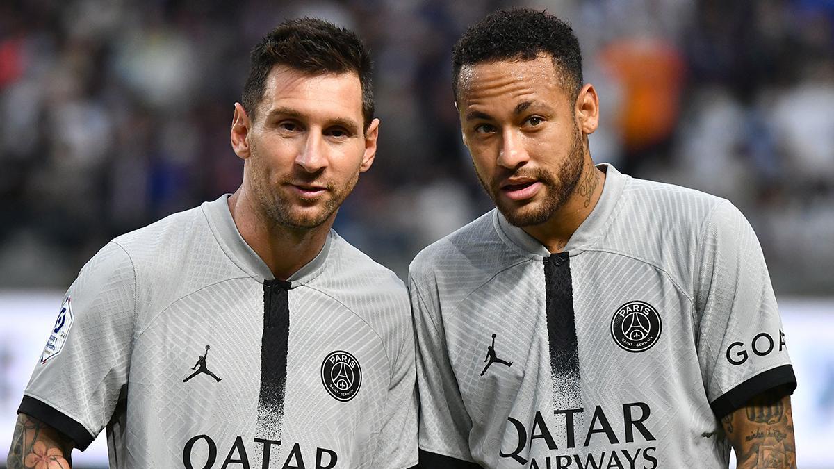 Neymar y Messi, en pretemporada con el PSG