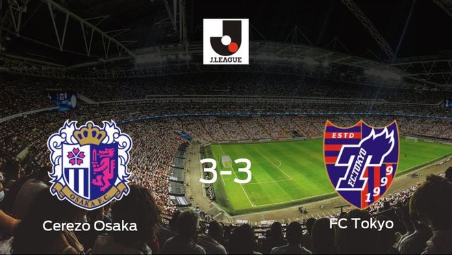 Reparto de puntos entre el Cerezo Osaka y el FC Tokyo (3-3) Reparto de puntos entre el Cerezo Osaka y el FC Tokyo (3-3)