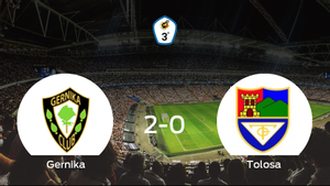 El SD Gernika gana 2-0 al Tolosa CF y se lleva los tres puntos El SD Gernika gana 2-0 al Tolosa CF y se lleva los tres puntos