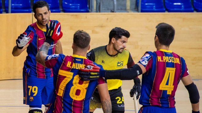 El Barça volvió a arrasar en la segunda parte El Barça volvió a arrasar en la segunda parte