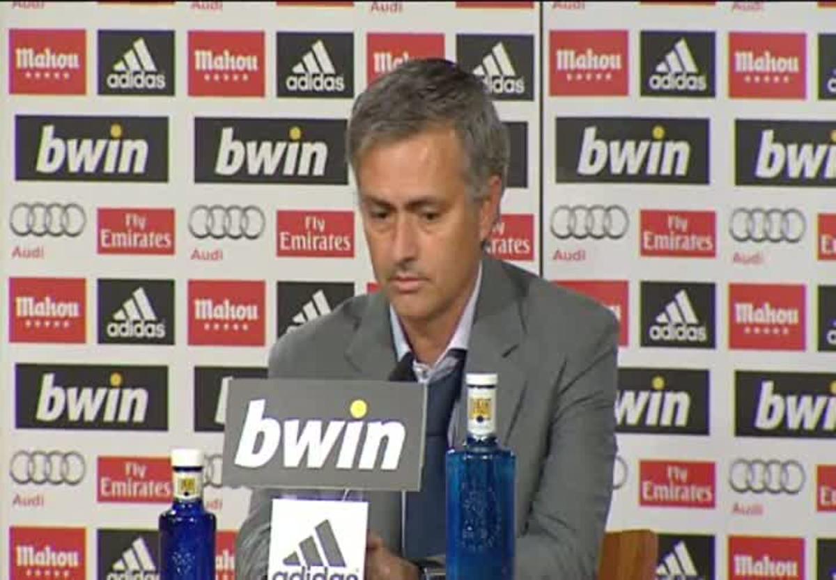 Mourinho: No estoy contento porque tenemos que jugar mucho más de lo que lo hemos hecho