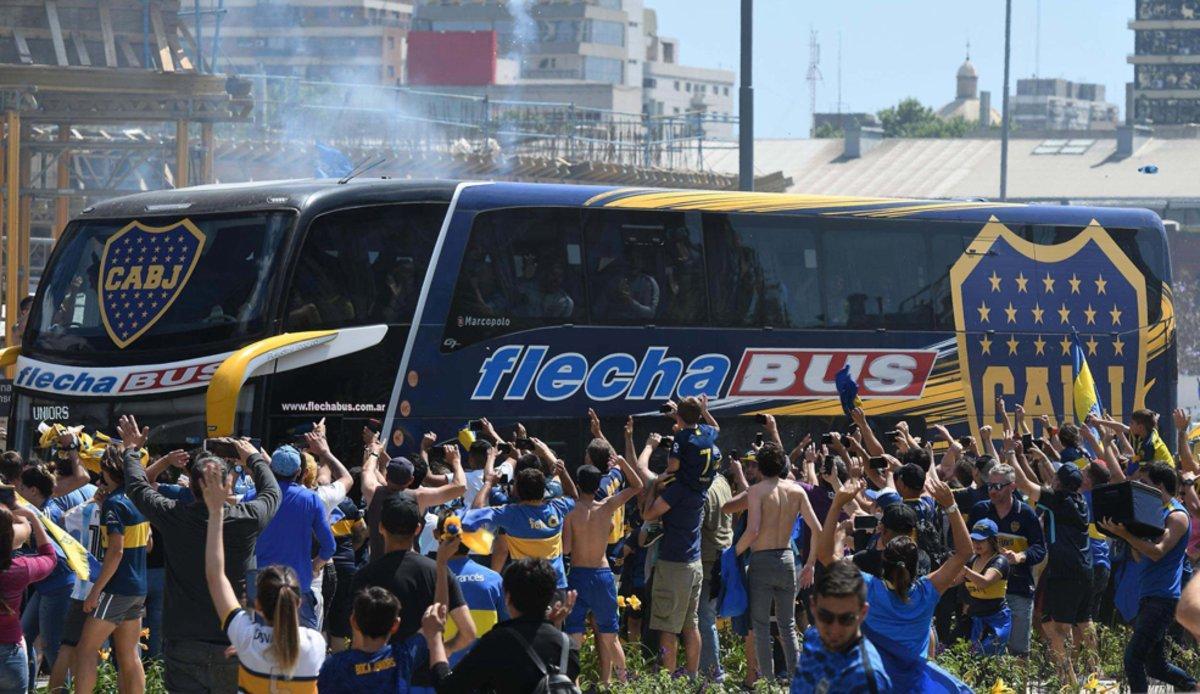 Fotos Afici N De Boca Juniors Y River Plate Previa A La Final De La Copa Libertadores