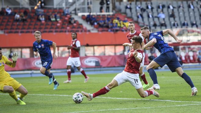 Austria no pasó del empate ante Eslovaquia en su último ensayo previo a la Eurocopa Austria no pasó del empate ante Eslovaquia en su último ensayo previo a la Eurocopa