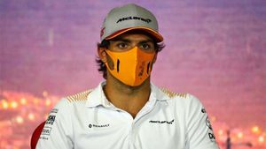 Carlos Sainz, en rueda de prensa Carlos Sainz, en rueda de prensa