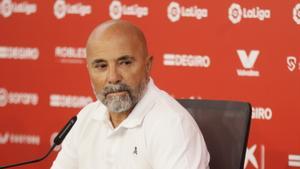 Jorge Sampaoli presentado como nuevo entrenador del Sevilla FC